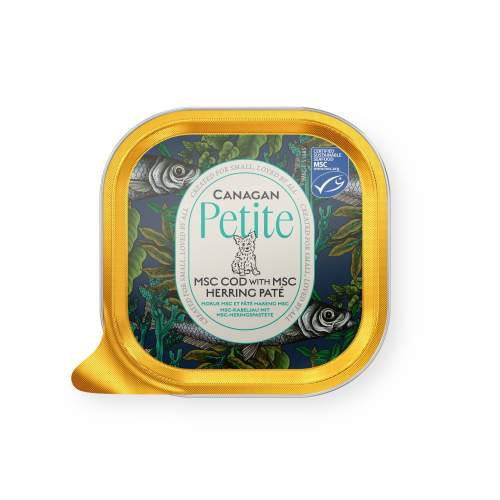 Canagan Petite dog vanička - treska a sleď 100g