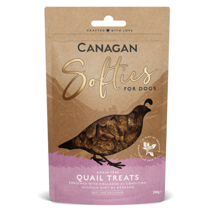 Canagan Softies Dog Snack Quail  200 g