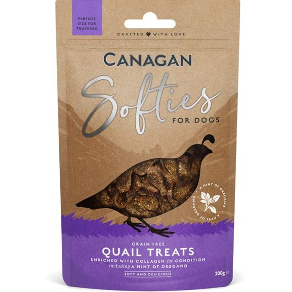 Canagan Softies Dog Snack Quail  200 g