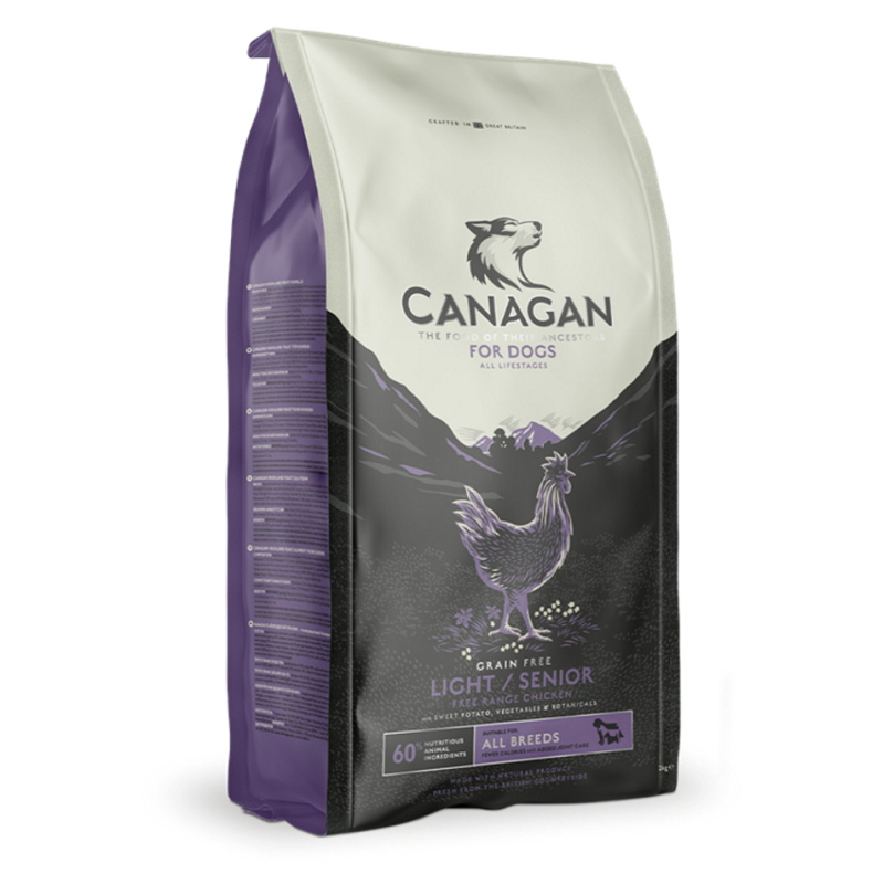 Canagan Dog Dry Light / Senior 12 kg