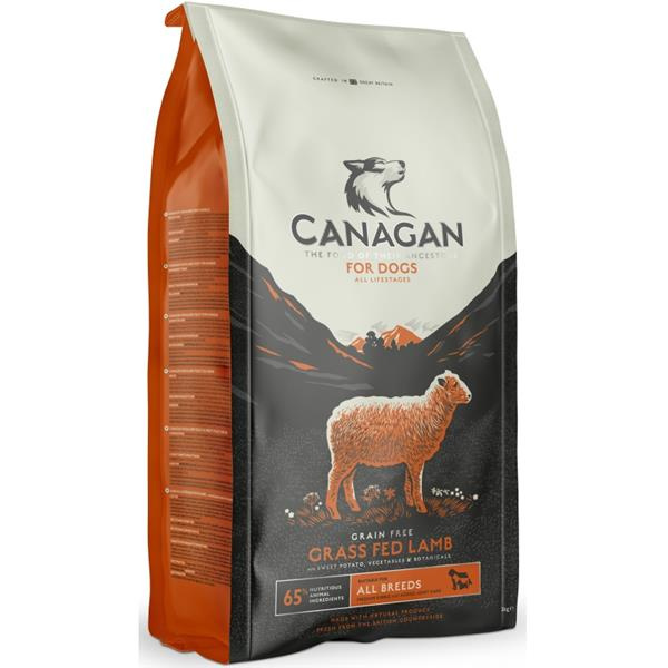 CANAGAN Grass fed lamb granule pro psy, Hmotnost balení: 12 kg