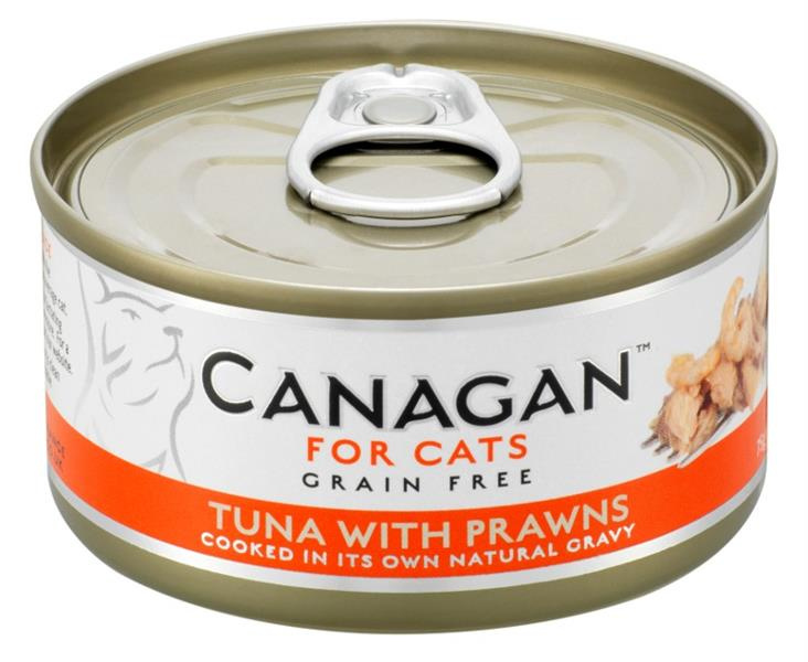 CANAGAN Tuna with prawns konzerva pro kočky 75 g
