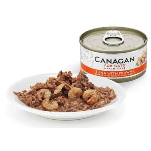 CANAGAN Tuna with prawns konzerva pro kočky 75 g