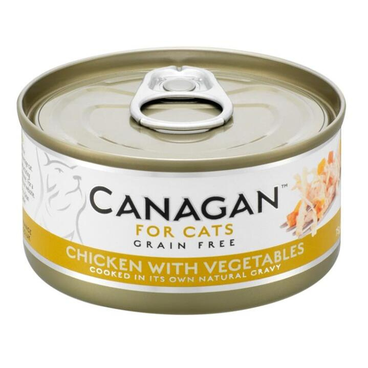 Canagan Cat konz. - Kuře se zeleninou 75 g