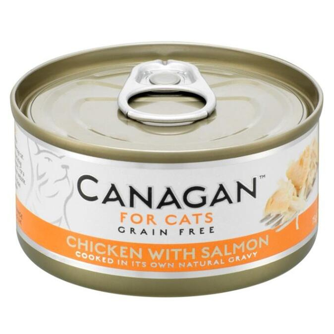 Canagan Cat konz. - Kuře a losos 75 g