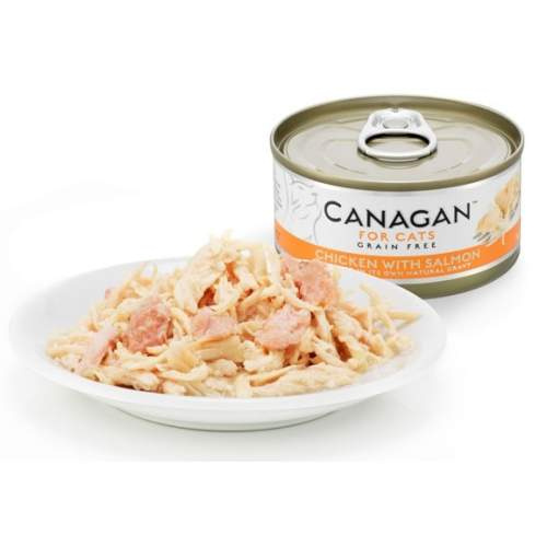 Canagan Cat konz. - Kuře a losos 75 g