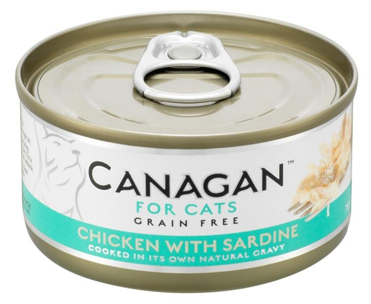 Canagan Cat konz. - Kuře a sardinky 75 g