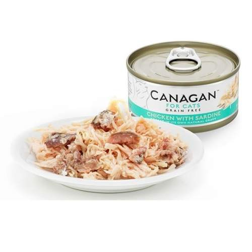 Canagan Cat konz. - Kuře a sardinky 75 g
