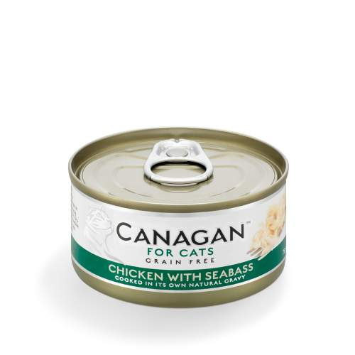 Canagan Cat konz. - Kuře a mořský vlk  75 g
