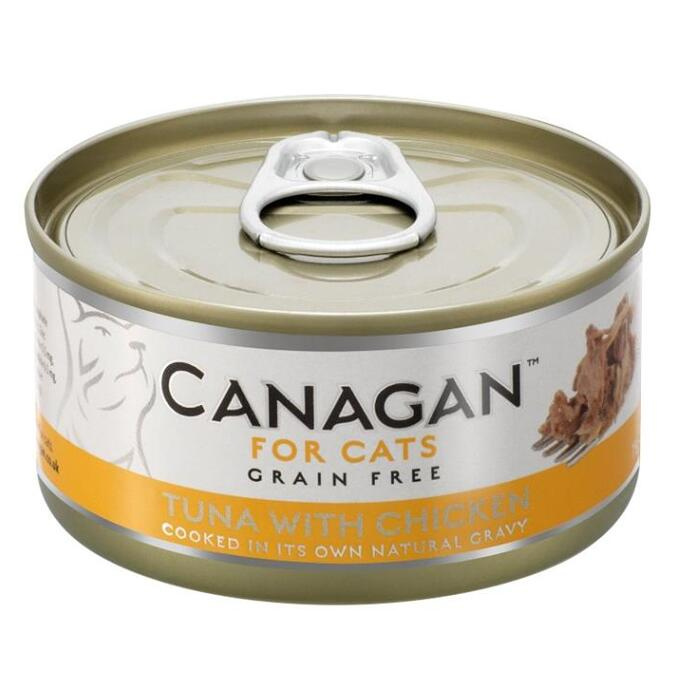 Canagan Cat konz. - Tuňák a kuře 75 g