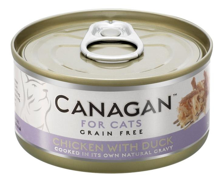 Canagan Cat konz. - Kuře a kachna 85 g