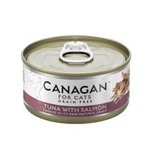 Canagan Cat konz. - Tuňák a Losos  75 g