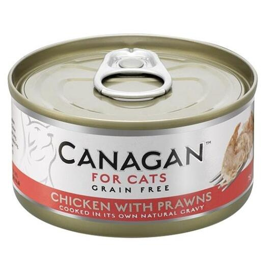 Canagan Cat konz. - Kuře a Krevety  85 g