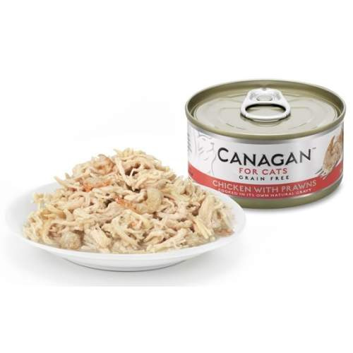 Canagan Cat konz. - Kuře a Krevety  85 g