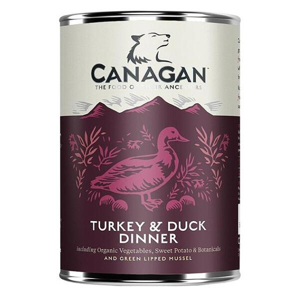 Canagan Dog konz. - Krůta a Kachna  400 g