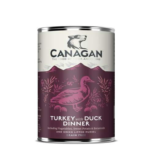 Canagan Dog konz. - Krůta a Kachna  400 g