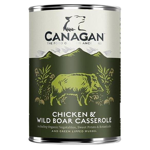 Canagan Dog konz. - Kuře a Divočák 400 g