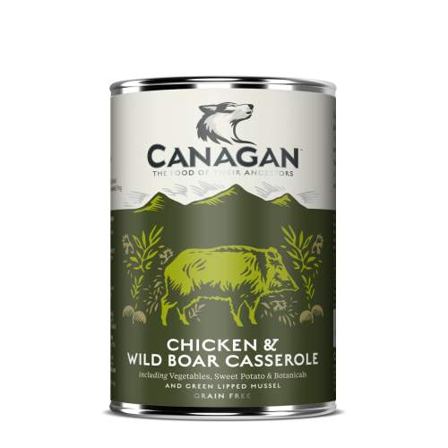Canagan Dog konz. - Kuře a Divočák 400 g