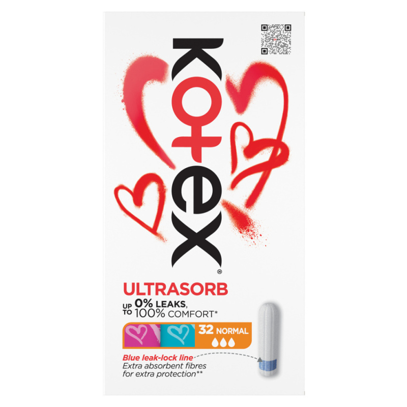 Kotex UltraSorb Normal tampony 32 ks