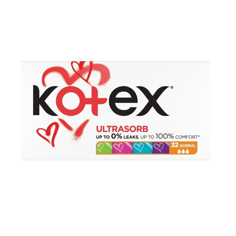 Kotex UltraSorb Normal tampony 32 ks