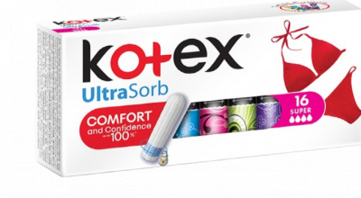 Kotex UltraSorb Super tampony 32 ks