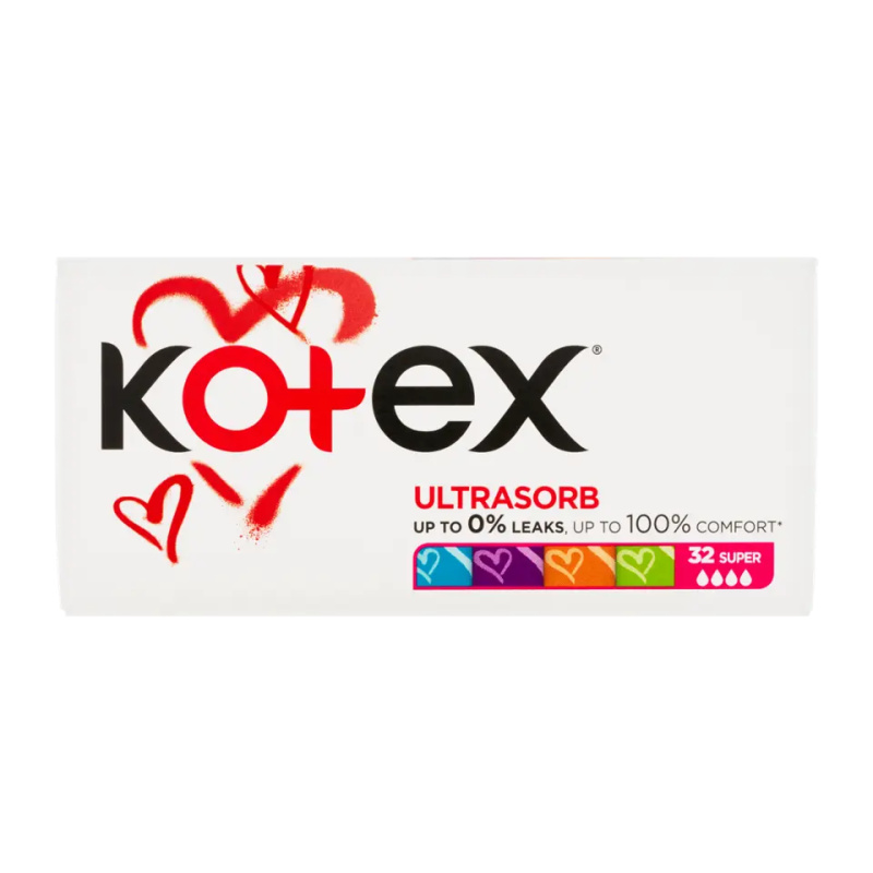 Kotex UltraSorb Super tampony 32 ks