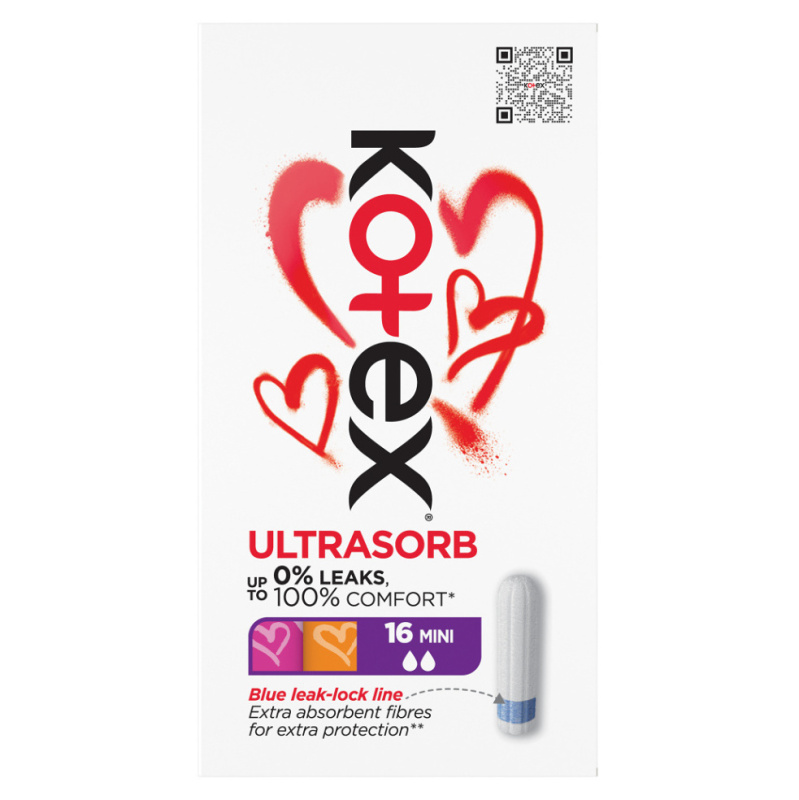 Kotex Ultra Sorb Mini tampony 16 ks