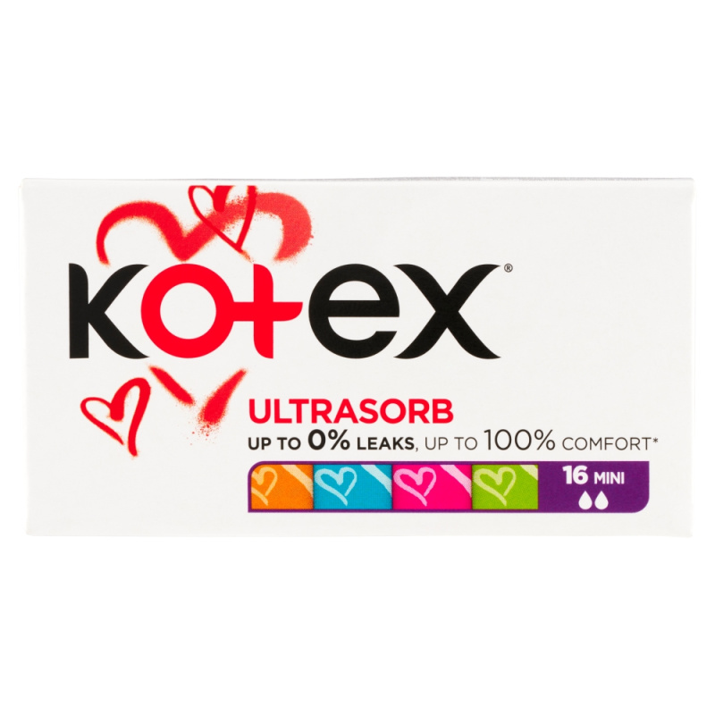 Kotex Ultra Sorb Mini tampony 16 ks