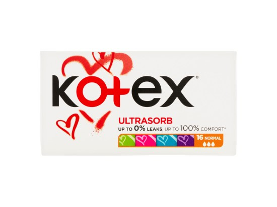 Kotex Ultra Sorb Normal tampony 16 ks