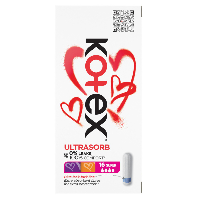 Kotex Ultra Sorb Super tampony 16 ks