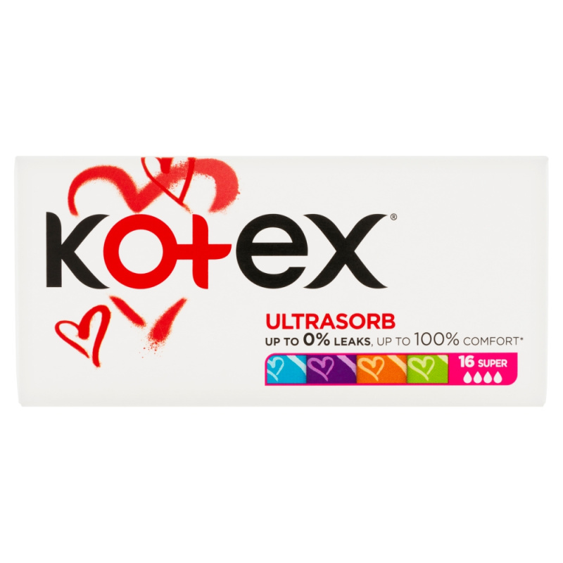 Kotex Ultra Sorb Super tampony 16 ks