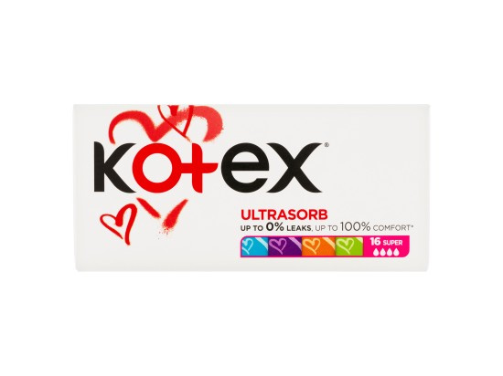 Kotex Ultra Sorb Super tampony 16 ks