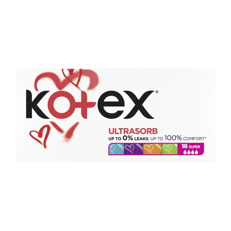 Kotex Ultra Sorb Super tampony 16 ks