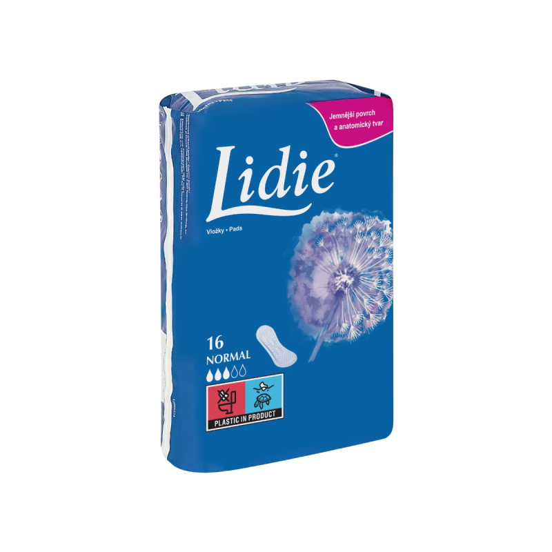 LIDIE Dámské hygienické vložky Normal 16 kusů
