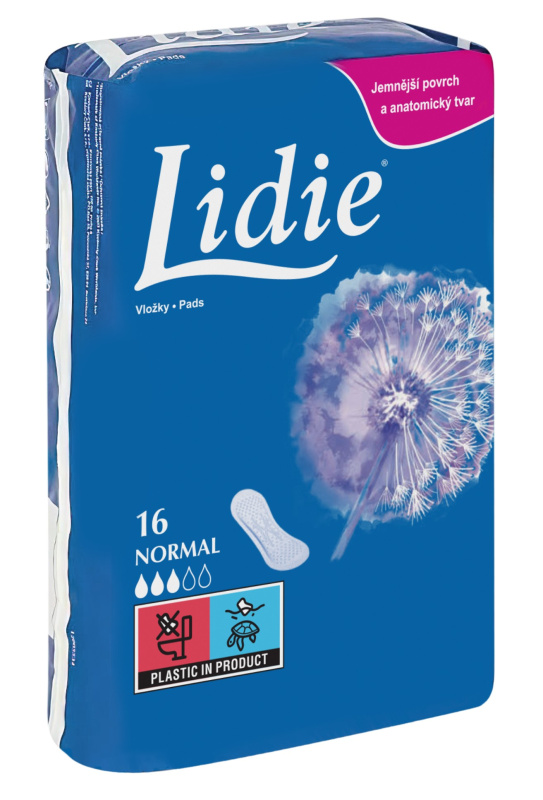 LIDIE Dámské hygienické vložky Normal 16 kusů