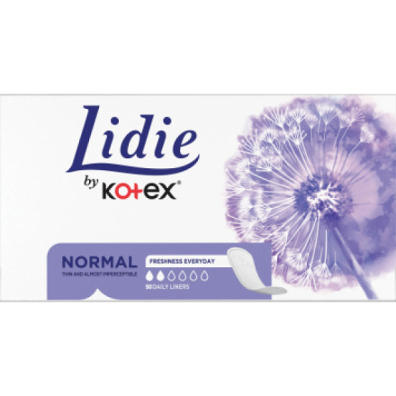 LIDIE Slipové vložky Normal 50 kusů