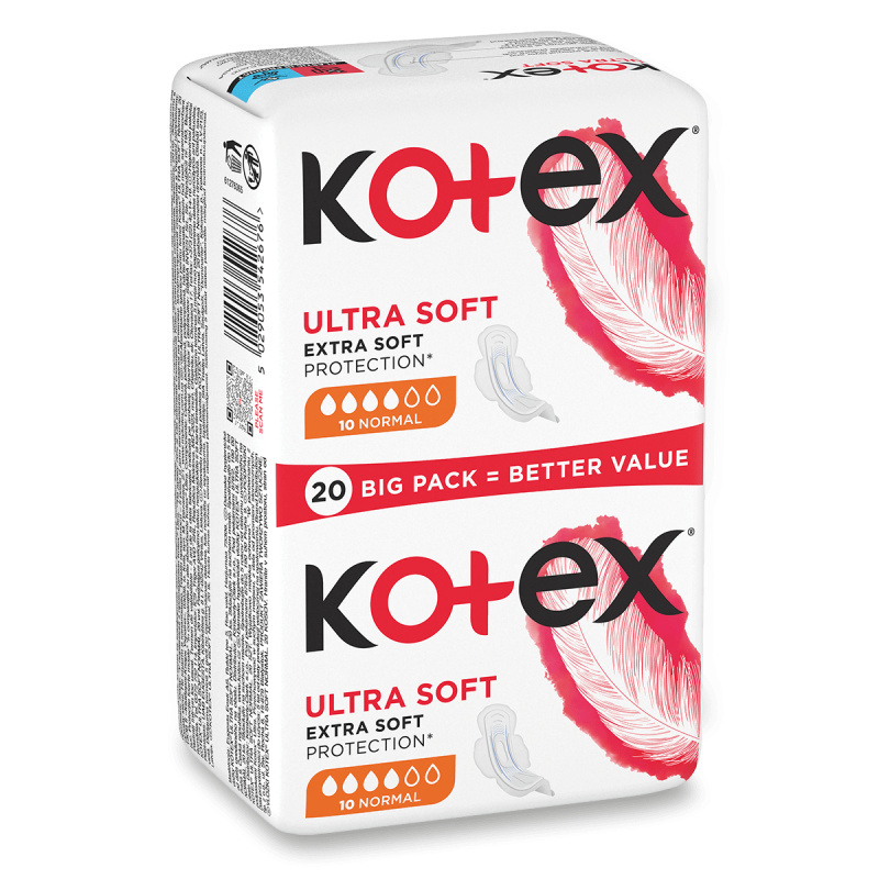 Kotex Ultra Soft Normal vložky 20 ks