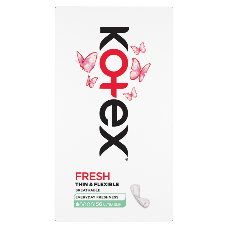 Kotex Ultra Slim Fresh slipové vložky 56 ks
