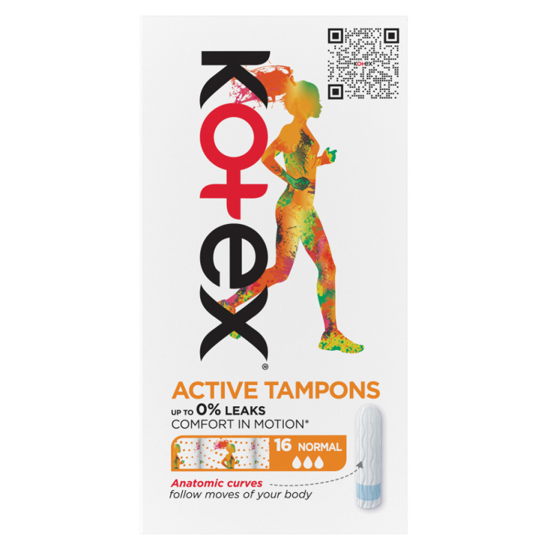 Kotex Active Normal tampony 16 ks