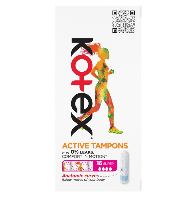 Kotex Active Super tampony 16 ks