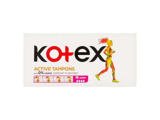 Kotex Active Super tampony 16 ks