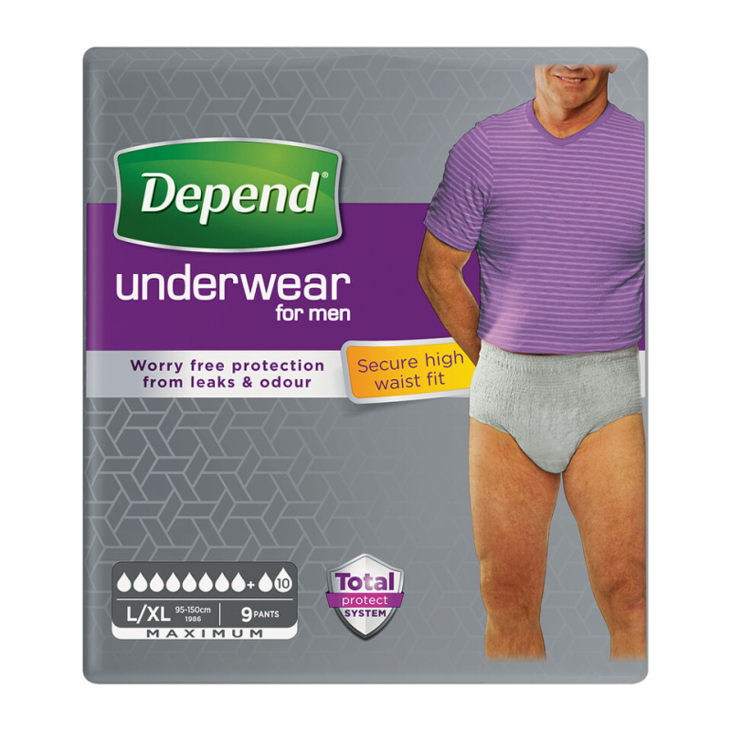 Depend Maximum inkont.kalh.muži vel.L/XL 9ks