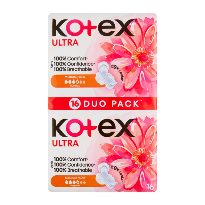 Kotex Ultra Comfort Normal vložky 16 ks