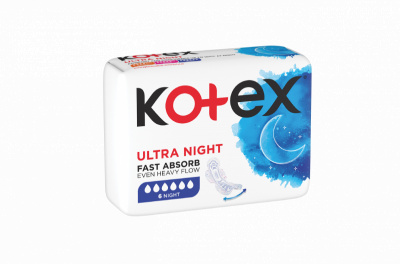Kotex Ultra Comfort Night vložky 12 ks