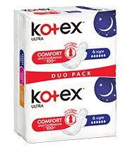 Kotex Ultra Comfort Night vložky 12 ks