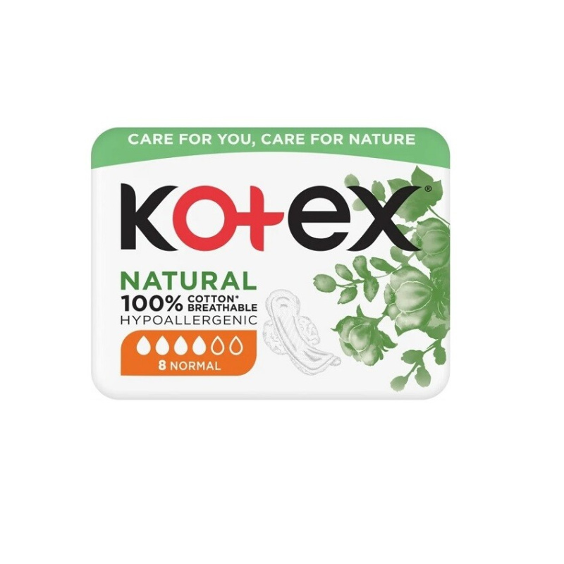 Kotex Natural Normal vložky 8 ks