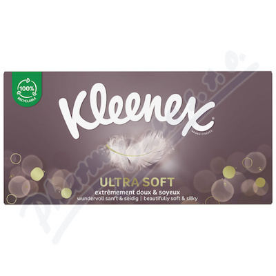 Kleenex Ultra Soft Box papírové kapesníky 64 ks