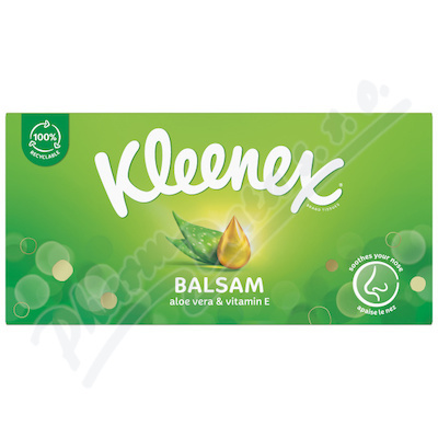Kleenex Balsam Box papírové kapesníky 64 ks