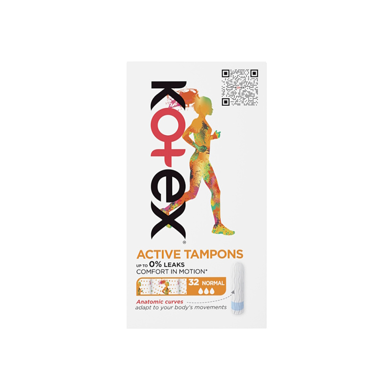 KOTEX Active normal tampony 32 ks
