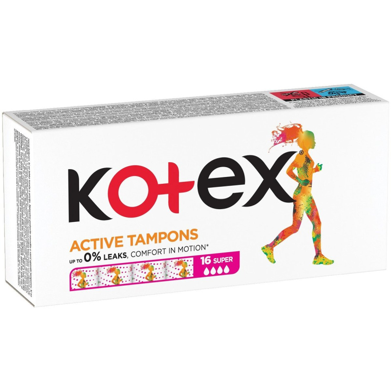 Kotex® Tampony Active Super